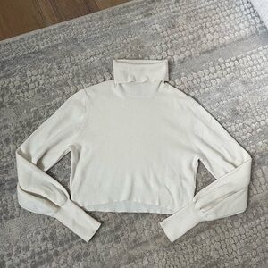 Wilfred Merino Wool & Cotton Turtleneck Sweater